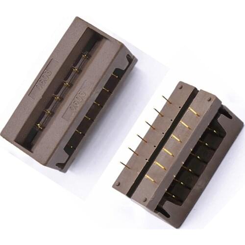 ANDK 0603 Capacitor test socket open top burn in socket 0603 SMD adapter with 6 DUT socket free shipping