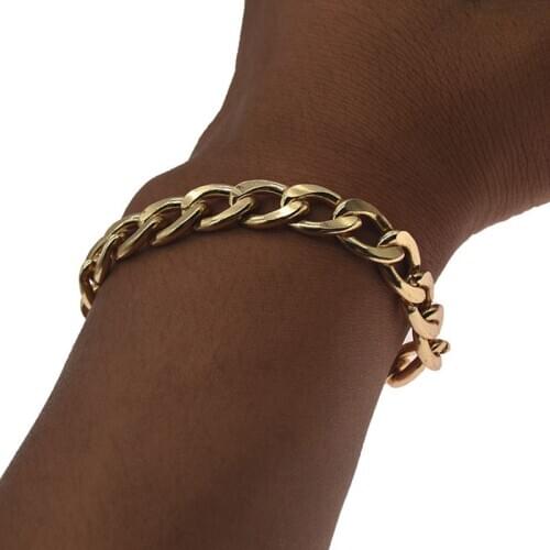 Buckle Bracelet Women Bracelet Gold Chain Bangles Bracelets Handmade Pulseira Charm Gift Fine Jewelry