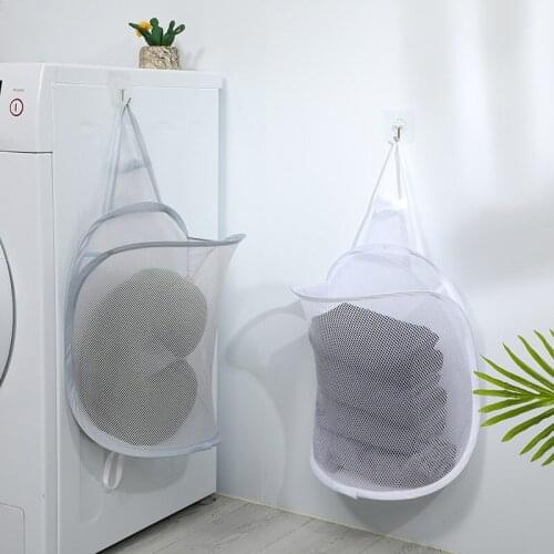 Household Dirty Clothes Basket Wall-mounted Multifunctional Storage Basket Large-capacity Moisture-proof Portable Laundry Basket