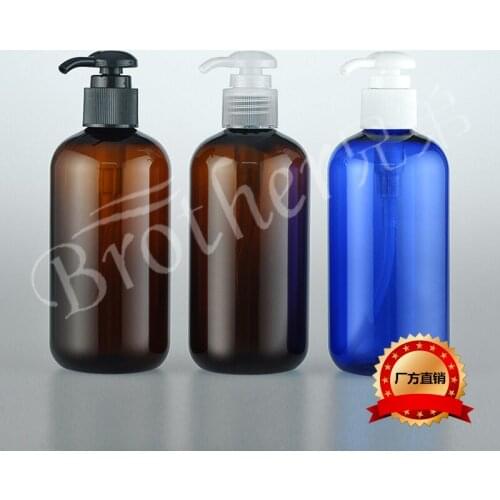 Pure dew sub-bottle 250ml chunky bottle with round pressure pump high-grade emulsion bottle PET new material 10pcs/lot
