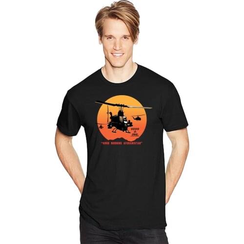 Good Morning Afghanistan Short Sleeve T-Shirt harajuku streetwear t shirts