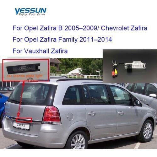 Rear view camera For Opel Zafira B/Zafira Family /Vauxhall Zafira Vectra Insignia RCA reverse camera/night view CCD camera