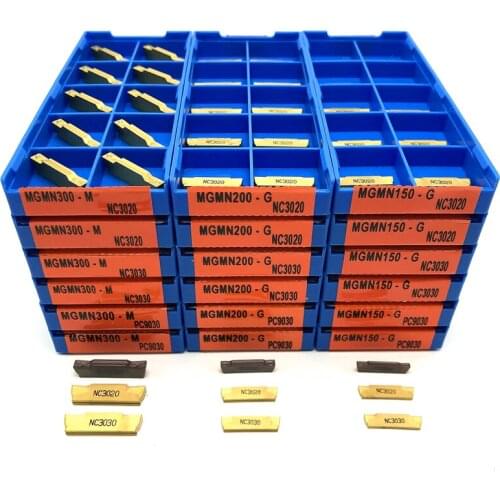 MGMN150 MGMN200 MGMN300 MGMN400 Grooving insert Slotted Cutting Carbide Blade Lathe Tool CNC Cutting Tools