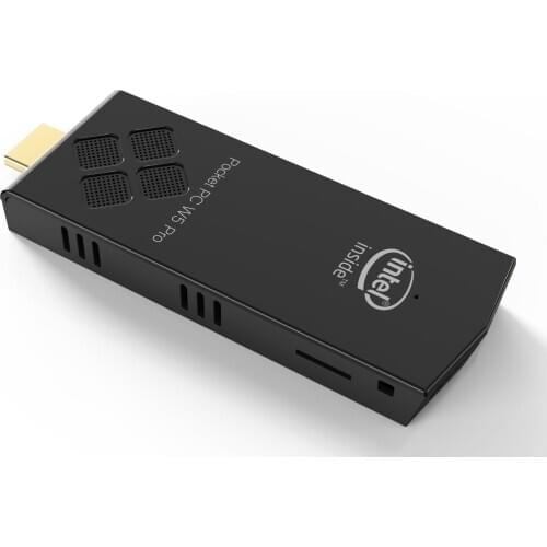 W5 Pro Quad Core Windows10 Mini PC stick In-tel Atom x5-Z8350 Wifi BT RAM 4GB ROM 64GB 1000M Lan Windows 10 Set Top Box Dongle