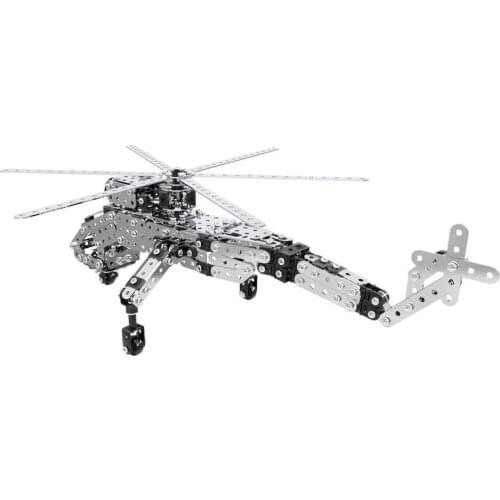 Aircraft Model Harmless Environment-friendly Emulational Tire Cool Aircraft Model Helicopter Assembly Model DIY Toy Kids Toys