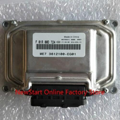 NEW Original ECU Car Engine Computer Board F01R00D724 3612100-EG01 F01RB0D724 FOR GREAT WALL FLORID VOLEEX C30