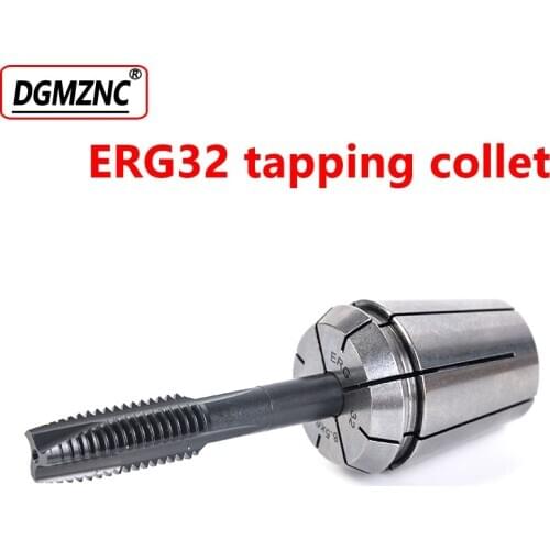 ERG32 Taps Rigid Tapping chuck JIS ISO standard M3-M30 square collets Machine Taps collets lathe tapping Tools