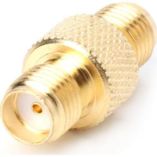 RF SMA Female to SMA Female High frequency Adapter Copper Coax Connector Coupler