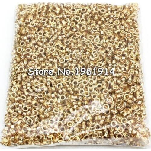 1000set 5MM Rose Gold color copper eyelet buttons clothes accessory handbag findings free shipping