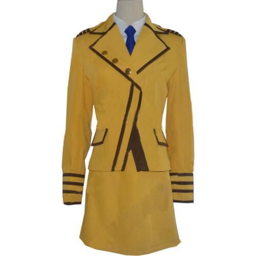 2018 Anime Full Metal Panic! Teletha Testarossa Uniform Suit Dress Clothing Cosplay Costume Hallowmas Full Metal Panic Clothing