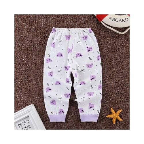2020 single pair of childrens underwear cotton baby bottomed long pants cotton dual-purpose autumn pants kids clothes