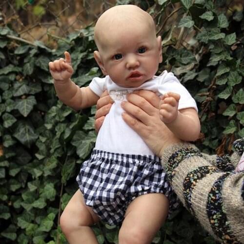 55CM Bebe reborn Dolls saskia newborn baby lifelike detailed hand painting real soft touch cuddly baby girl doll gift