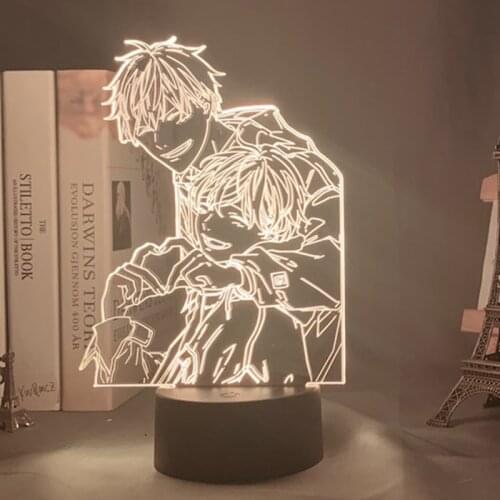 Acrylic 3d Lamp BL Anime GIVEN Light for Bed Room Decor Colorful Nightlight BL Table Lamp GIVEN Led Night Light Dropshipping