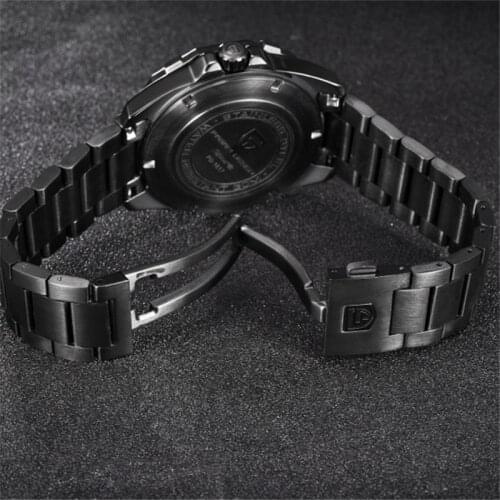 2021 New PAGANI DESIGN Men Watch 1617 Mens Military Sport Mechanical Watches Waterproof 30M Stainless Steel Relogio Masculino