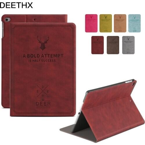 For iPad air/air 2 case Retro series of protective cover for New iPad 2017 2018 9.7 inch new case Smart sleep wake up stand sale