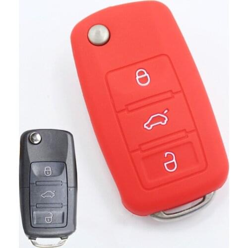 Remote Key Case For Volkswagen VW Golf4 Bora Jetta Polo MK4 MK6 Passat Superb Tiguan Beetle Skoda Seat Leon Altea Accessories