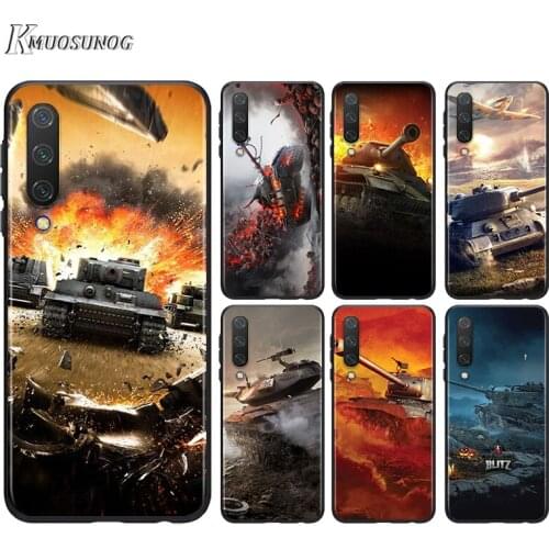 World Of Tanks For Huawei Nova 7SE 5G 7I 6SE 5T 5E 5I 5Z 5 4E 4 3I 3E 3 2I 2 Lite 2 Pro 2017 Black Phone Case