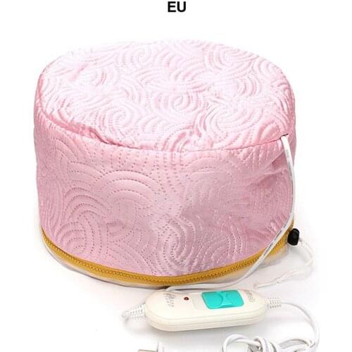 Electric Hair Cap Hat Salon Spa Steamer Hair Thermal Treatment Nourishing Hair Mask Baking Oil Cap Hair Dryers Heat Hat