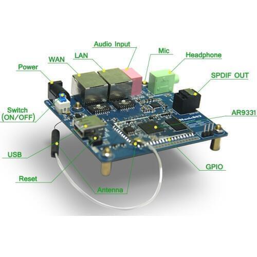 Open Source AR9331 OpenWRT Development Board Module Wifi Module