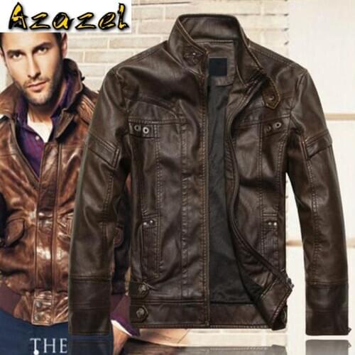 Origins Wolverine X-Mens Streetwear Leather Jacket 4XL Plus Size Vintage Motorcycle Mans Bomber Leather Jackets and Coats A626