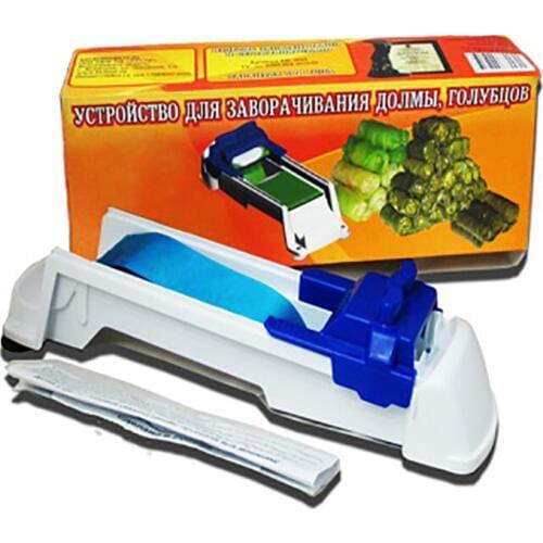 Household Magic Stuffed Grape & Vegetable Meat Rolling Tool Cabbage Leaf Rolling Tool Quick sushi Making Roller Machine