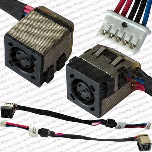 Original New Laptop DC POWER JACK w/ socket Cable connector harness for Dell Latitude E5430 E5530 09KHJ3 DC30100H200 DC30100H400