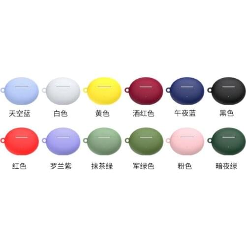 Silicone Earphone Cover Case For Huawei Freebuds 4i Headset Protector Shell Accessories For Freebuds 4i Case With Hook