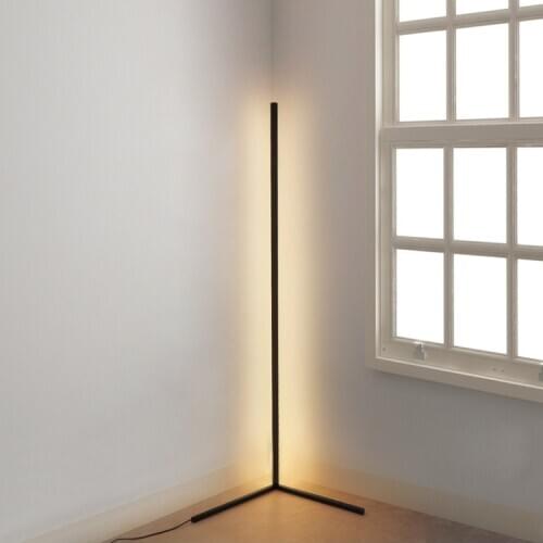 Nordic led glas floor reading light stand light lampara de pie lampadaire