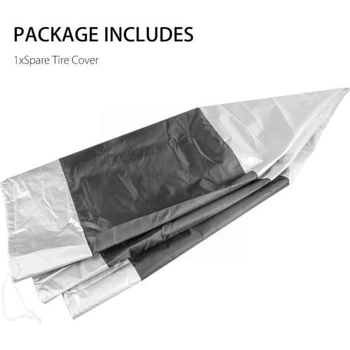 Universal Car SUV Tire Cover Case Spare Wheel Bag Storage Dust cloth Oxford Anti Protector F5S1