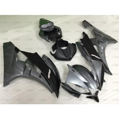 YZFR6 2006 - 2007 Bodywork YZFR6 2007 Plastic Fairings for YAMAHA YZFR6 2007 Black Silver Body Kits