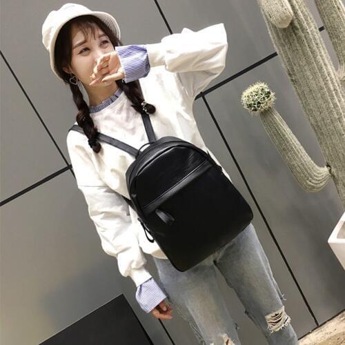 Womens Bag Leather Backpack Satchel Travel School Rucksack sac a dos femme mochilas femininas estilosas bolso mochila mujer