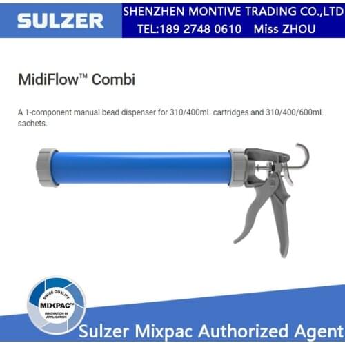 MidiFlow Combi A 1-Component Manual Bead Dispenser For 310/400mL Cartridges And 310/400/600mL Sachets