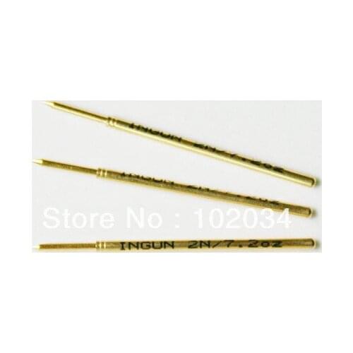 100PCS/LOT 100% ORIGINAL INGUN GKS-100-201-090 GKS-100 201 090 A 2000 Spring Test Probe Pogo Pin made in Germany