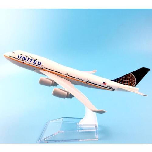 FREE SHIPPING 16CM UNITED METAL ALLOY MODEL PLANE AIRCRAFT MODEL TOY AIRPLANE BIRTHDAY GIFT
