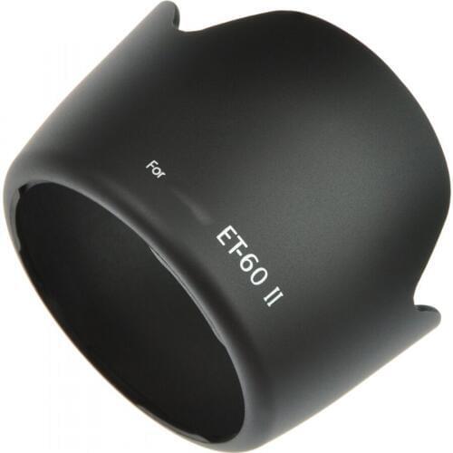 Lens Hood for Canon EF 75-300mm f/4.0-5.6 USM II USM III USM Lenses for Canon EF-S 55-250mm F/4-5.6 IS Lens Replacement ET-60 II