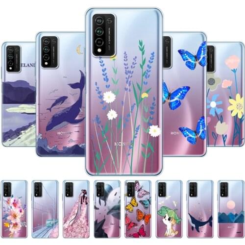 For Honor 10X Lite Case Silicon TPU Soft Phone Back Cover Case For Huawei Honor 10X Lite Bumper 10XLite Funda Etui Bag