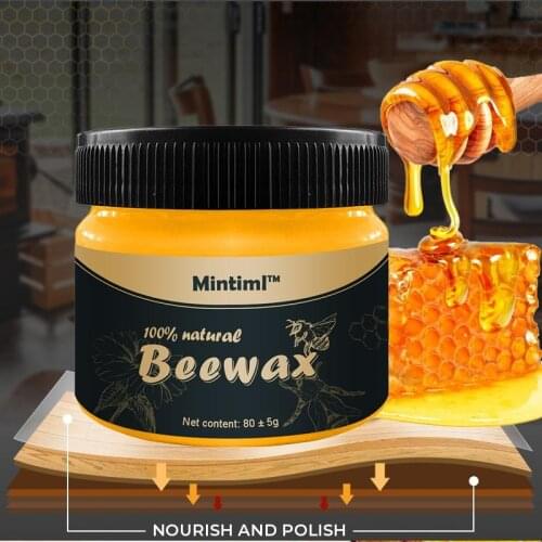 Wood Seasoning Beeswax Household Polishing Furniture Care Wood Furniture Cleaning Polished Chairs Cabinets Wear-Resistant Wax