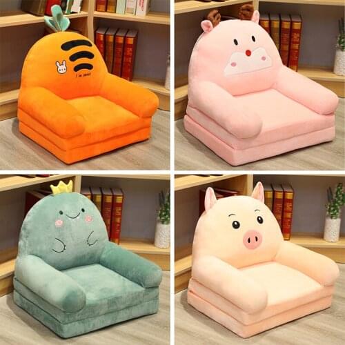 Zq Childrens Sofa Boys and Girls Kindergarten Tatami Baby Learning to Sit Dining Chair Seat Cushion Folding