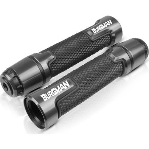 For SUZUKI Burgam 125 200 650 22mm Motorcycle Accessories Aluminum plastic Moto Hand Grips moto Handlebar Handle Bar grips