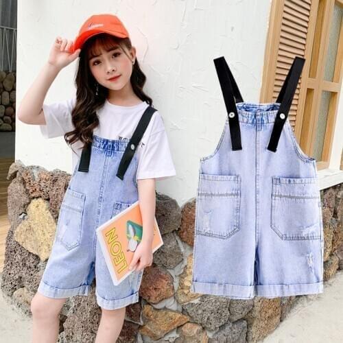 FairyTown Summer Overalls For Girls