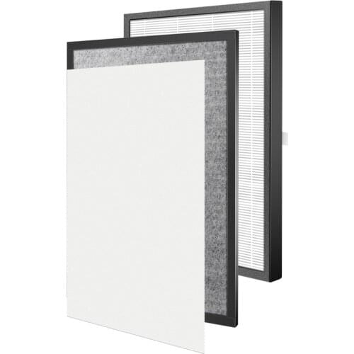 HEPA Activated Carbon Filter and Carbon Cotton Set Air Purifier Filter for Yadu KJG2103/2104/2702/2701/2105/2201