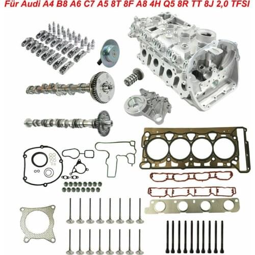 AP01 Cylinder Head Camshaft Valves Kit For Audi A4 B8 8K A6 C7 A8 4H Q5 8R 2,0 TFSI 06H103064AC, 06H103064L 06H103064LX