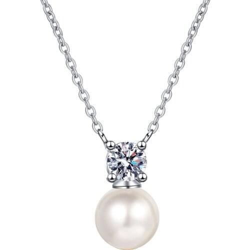 LRELTYUWE Pearl Necklaces For Women