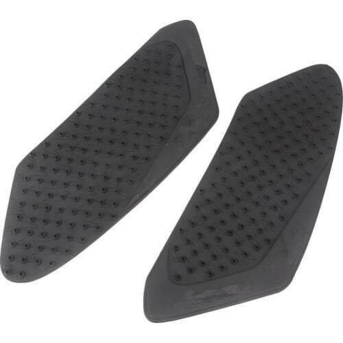 Motorcycle Gas Tank Pad Traction Side Fuel Knee Grip Decal BLACK For 2013-UP Honda CB500F CBR500R