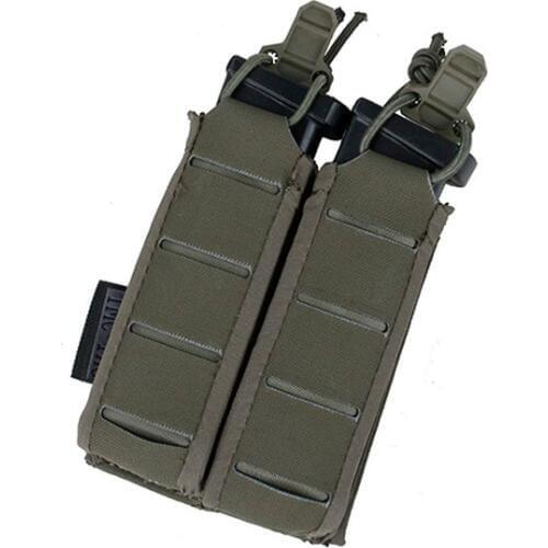 TMC New Molle 9MM STACKABLE DOU PISTOL POUCH BK/RG/WG Duplex Mag Pouch