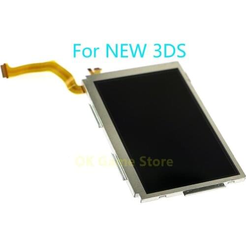 1pc/lot Original New Replacement LCD Screen Display For New 3DS Top Bottom & Upper Lower LCD Screen For Nintendo NEW 3DS