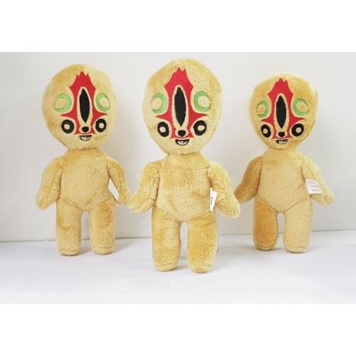 Anime SCP Foundation The Sculpture Plush Dolls Cartoon Toy SCP-173 Children Soft Stuffed Doll Toys Gift Mascot Cosplay Prop 30CM