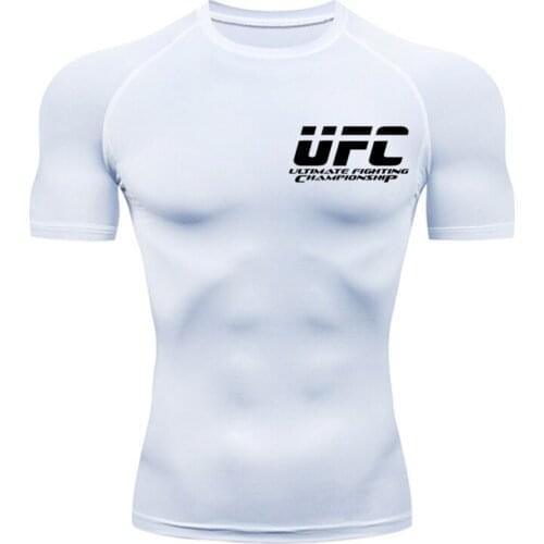 Mens SportswearTights mens T-Shirt Quick Drying Sweatshirt Mens Running Fitness Football Basketball Shirt Sweatshirt