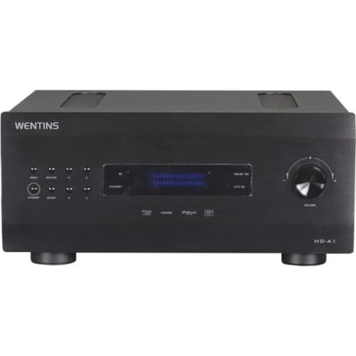 W-009 WENTINS HD-A1 home theater HD 3D preamplifier AV decoder audio SD/HD/matrix decoding HD-MI1.4a interface