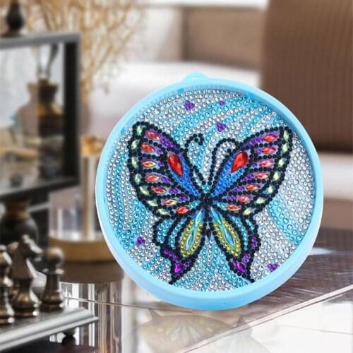 5D DIY Diamond Painting Led Light,Full Drill Cross Stitch Number Kit Lamp for Bedside Art Craft Home Decor New